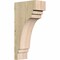 Ekena Millwork Pescadero Rough Sawn Corbel, Douglas Fir, 4"W x 8"D x 16"H COR04X08X16PEC00RDF - alternate 1